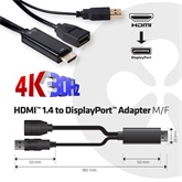 Club3D HDMI to DisplayPort Adapter Male/Female