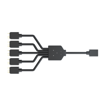 Cooler Master ARGB 1 to 5 Splitter Cable - osztókábel - MFX-AWHN-1NNN5-R1