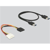 Delock 41423 Bővítőkártya PCI Express x1 > PCI Express x16 + USB-kábellel - 60cm
