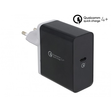 Delock 41444 USB-C töltő PD 3.0 / Qualcomm Quick Charge 4+ 27W