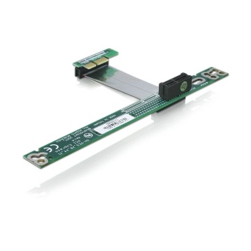 Delock 41752 PCI Express emelő kártya x1 flexibilis kábellel