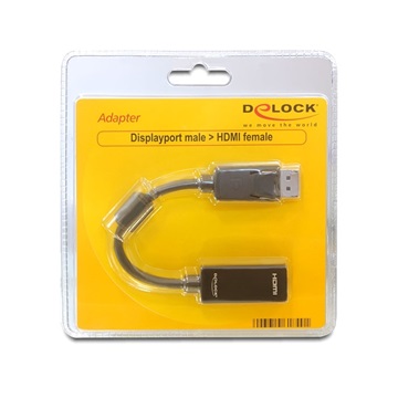 Delock 61849 Displayport apa > HDMI anya adapter
