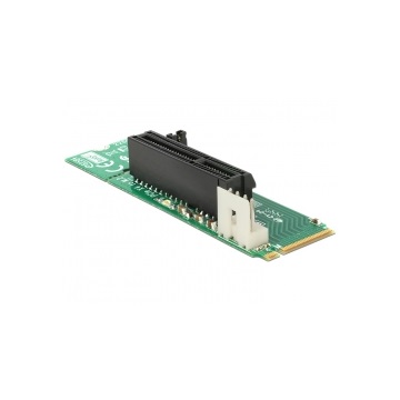 Delock 62584 M.2 NGFF kulcs M dugó > 4x PCI Express nyílás adapter