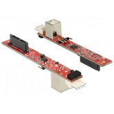 Delock 62651 13pin slim SATA átalakító > USB2.0-B csatlakozóhüvely átalakító