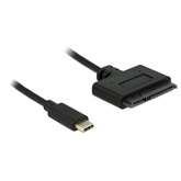 Delock 62673 USB3.1 Type-C dugó > 22pin SATA 6Gb/s dugó USB 10Gbps adapter kábel - 0,5m