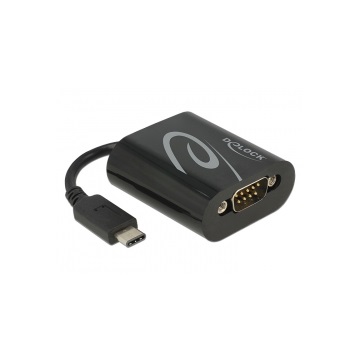 Delock 62740 Adapter USB Type-C™ > 1 x soros RS-232