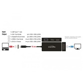 Delock 63929 USB-C átalakító - VGA - HDMI - DVI - DisplayPort