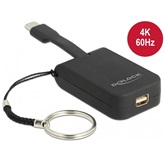 Delock 63939 USB-C adapter mini DisplayPort-hoz (DP Alt Mode) 4K 60Hz - kulcstartón