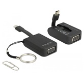 Delock 63941 USB-C adapter VGA-hoz (DP Alt Mode) - kulcstartón