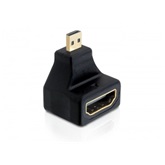 Delock 65270 High Speed HDMI micro D apa - A anya elforgatott adapter