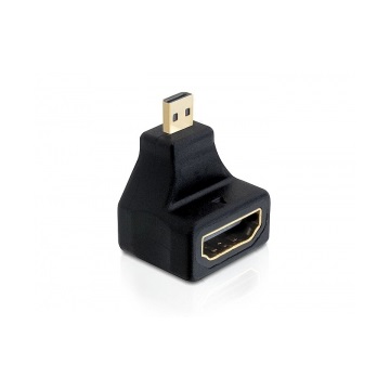 Delock 65270 High Speed HDMI micro D apa - A anya elforgatott adapter