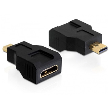 Delock 65271 mini C anya > micro D apa High Speed HDMI Ethernettel adapter