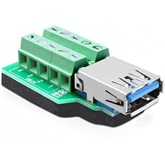Delock 65370 USB 3.0-A anya > Terminal Block 10pin adapter