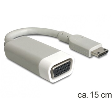Delock 65471 HDMI-mini C apa > VGA anya adapter