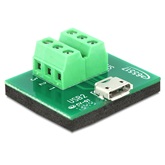 Delock 65517 Micro USB anya > Terminal Block 6pin adapter