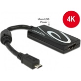 Delock 65643 MHL 3.0-s adapter > high speed HDMI 4K UHD felbontással RCP funkcióval