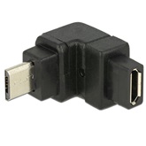 Delock 65669 USB2.0 micro-B apa > USB2.0 micro-B anya felfelé adapter
