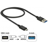 Delock 83859 SuperSpeed USB kábel USB 3.1 USB C> USB A - 0,5 m