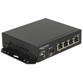 Delock 87704 Gigabit Ethernet-kapcsoló, 4 port + 1 SFP