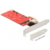 Delock 89379 PCI Express kártya > Hybrid 2x belső M.2 NGFF + 2x SATA 6Gb/s RAID-l