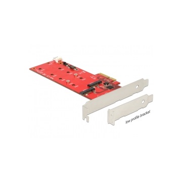Delock 89388 PCI Express kártya - 2x belső M.2 NGFF