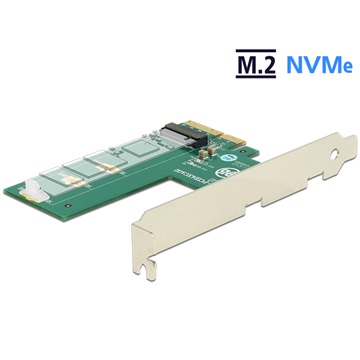 Delock 89561 PCI Express x4 Card > 1 x internal NVMe M.2 Key M – cross format