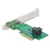 Delock 90437 PCI Express x4 Card - 1 x belső NVMe SFF-8643 - alacsony profilú formatényező