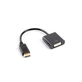 Lanberg Displayport male - DVI-I female (24+5) dual link adapter - 10cm