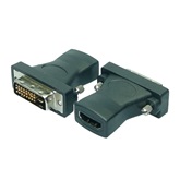 LogiLink AH0001 DVI 24+1M/19F DVI-HDMI adapter