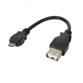 LogiLink AU0030 USB2.0 microB apa - USB2.0-A anya adapter