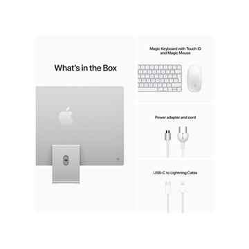 Apple 24" 4.5K Retina iMac 256GB - Ezüst