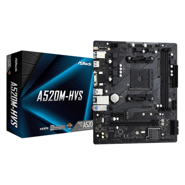 ASRock sAM4 A520M-HVS