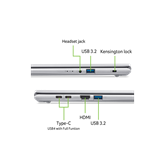 Acer Aspire GO AG15-72P-59ZN - Windows® 11 Home - Színezüst