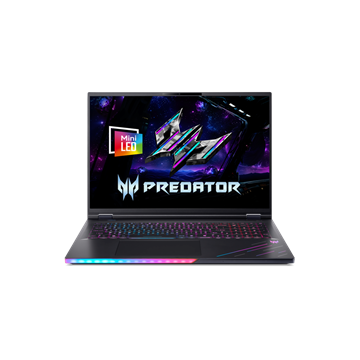 Acer Predator Helios PH18-I71-905T - Windows® 11 Home - Pokolfekete