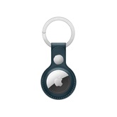 Apple AirTag bőr kulcstartó - Balti kék