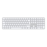Apple Magic Keyboard (2024) w Touch ID and Numeric Keypad - Hungarian - White Keys