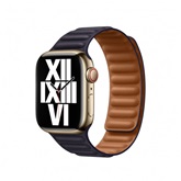 Apple Watch 41mm bőrpánt - Tinta  - M/L