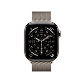 Apple Watch S11 Cellular 42mm Natural Titanium Case with Natural Milanese Loop