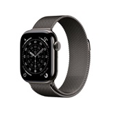 Apple Watch S11 Cellular 42mm Slate Titanium Case with Slate Milanese Loop