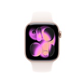 Apple Watch S11 GPS 42mm Rose Gold Aluminium Case with Light Blush Sport Band - S/M