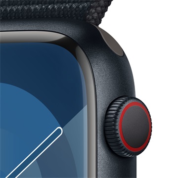Apple Watch S9 Cellular 45mm Midnight Alu Case w Midnight Sport Loop