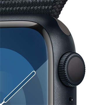 Apple Watch S9 GPS 41mm Midnight Alu Case w Midnight Sport Loop