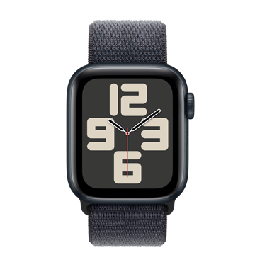 Apple Watch SE2 v3 GPS 40mm Midnight Alu Case with Midnight Sport Band - M/L