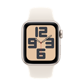 Apple Watch SE2 v3 GPS 40mm Starlight Alu Case with Starlight Sport Band - S/M