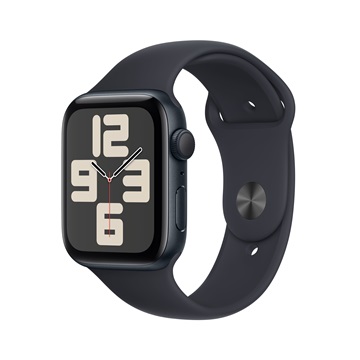 Apple Watch SE3 GPS 44mm Midnight Alu Case w Midnight Sport Band - M/L
