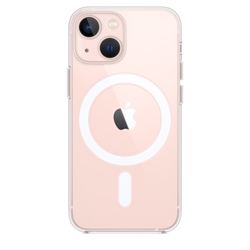 Apple iPhone MagSafe rögzítésű átlátszó iPhone 13 mini tok