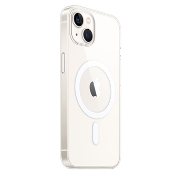 Apple iPhone MagSafe rögzítésű átlátszó iPhone 13 tok