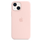 Apple iPhone MagSafe rögzítésű iPhone 13 mini szilikontok - Krétarózsaszín