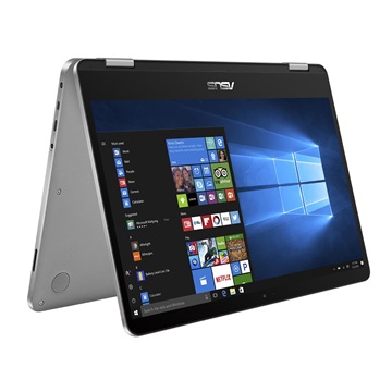 Asus VivoBook Flip 14 TP401MA-BZ226T - Windows® 10 S - Light Grey - Touch