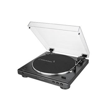 Audio-Technica AT-LP60XBTBK Teljesen automatikus, Bletooth-os, szíjhajtású lemezjátszó, fekete